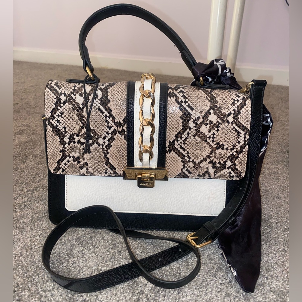 Aldo Purse (faux) snakeskin purse